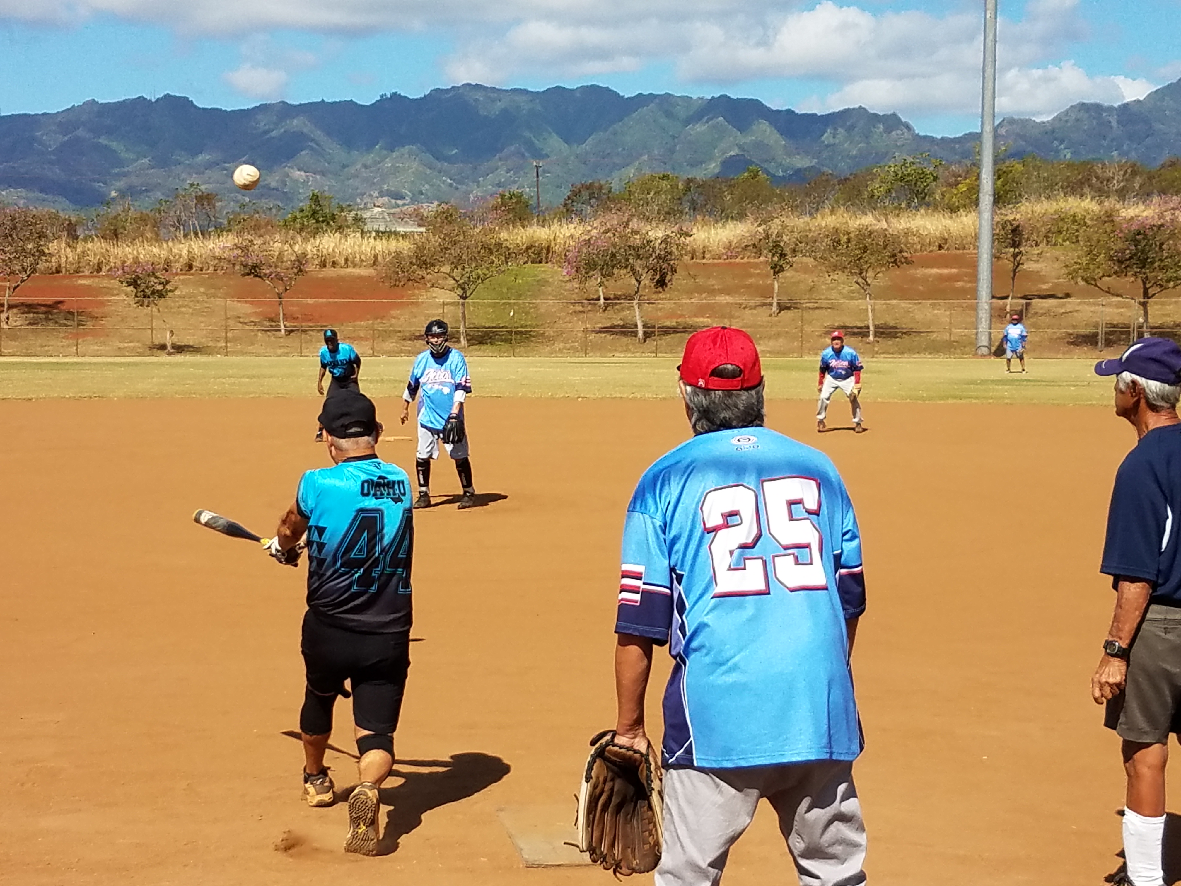 Oahu Senior Softball Senior Softball on the island of Oahu
